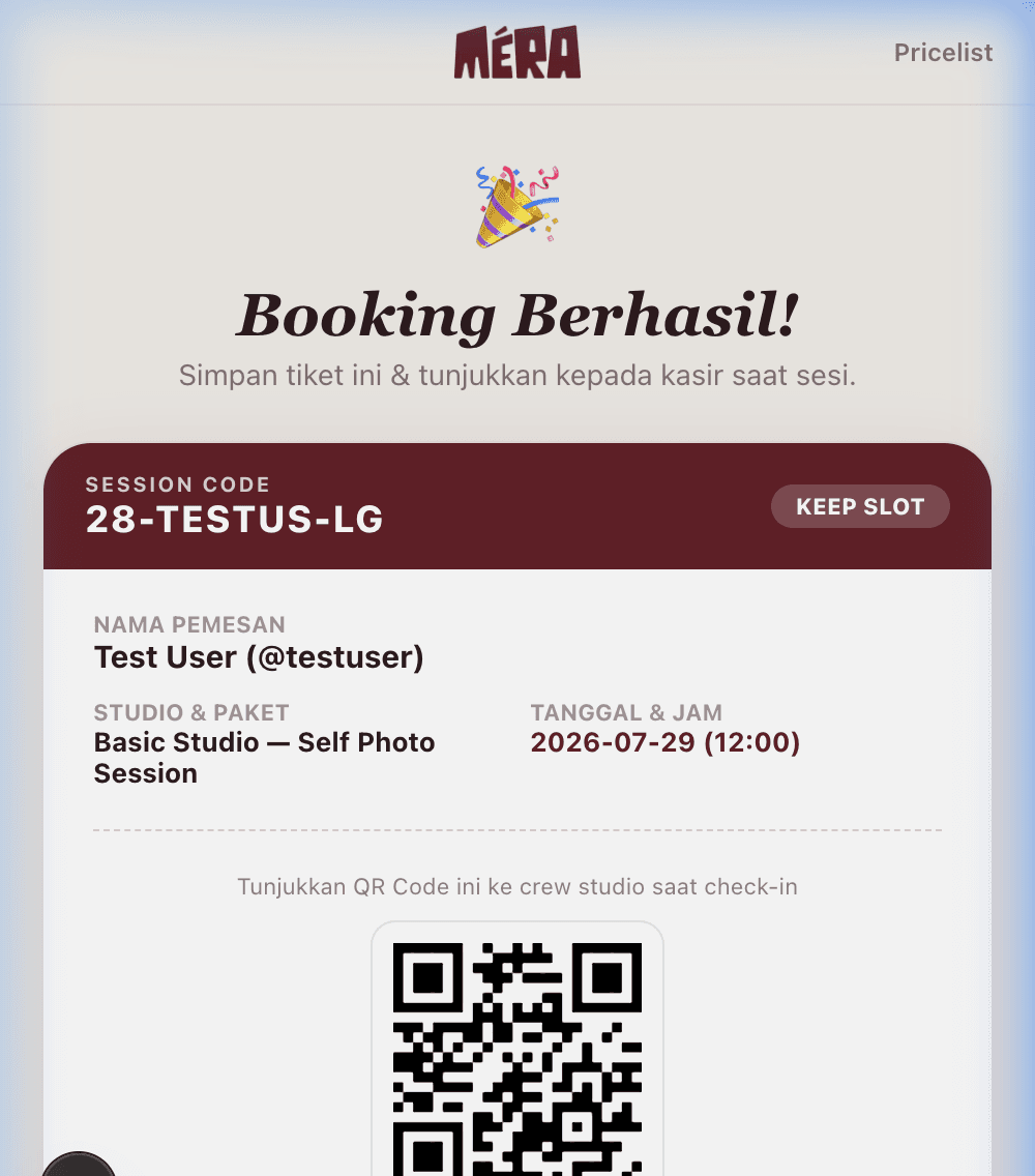 Dapatkan Tiket Digital